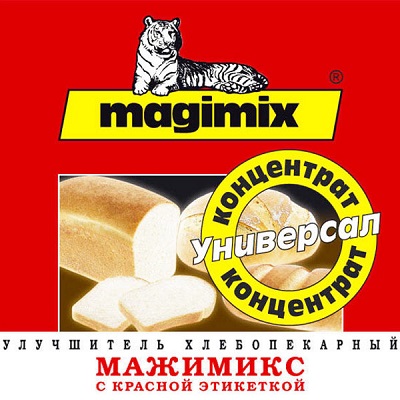 Комплексная пищевая добавка: улучшитель хлебопекарный Мажимикс с красной этикеткой